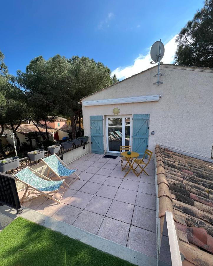 Appartement Proche Village Naturiste, Terrasse Et Parking Agde Buitenkant foto